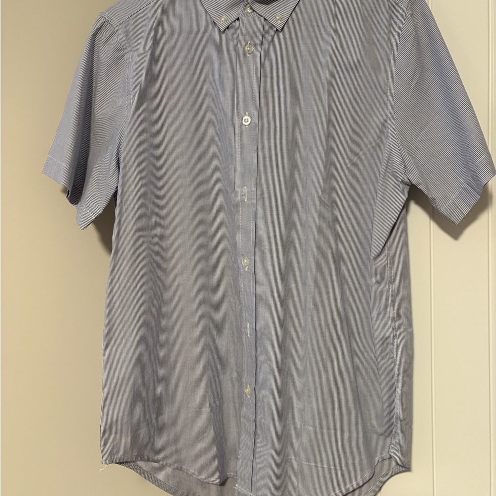 Five Four Light Blue Casual Button Down Shirt